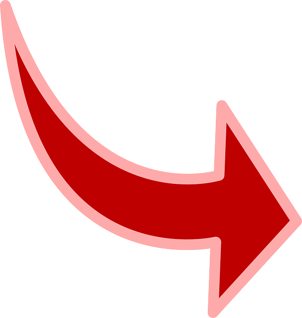 Pfeil rot